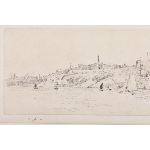 592 - Views of Southampton and Plymouth Harbour by William Lionel Wyllie. Wyllie was keenly involved in th... 