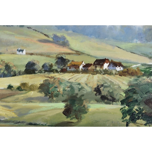 612 - Lance O Gorman (Born 1940) New Zealand, Oil painting. 78 cm x 62 cm.