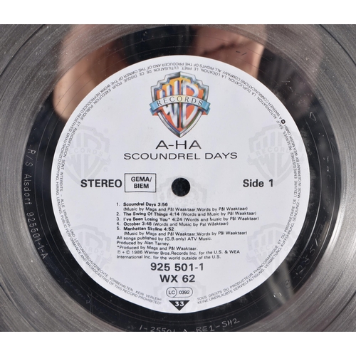 272 - AH- HA Scoundrel days, Norwegian double platinum disc awarded to Warner Bros for the sales of more t... 