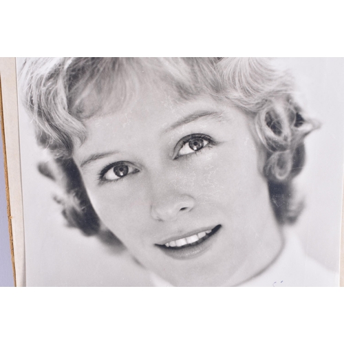 290 - Virginia Mckenna signed black and white photo dedicated to Andy. Together with a vintage photograph.... 