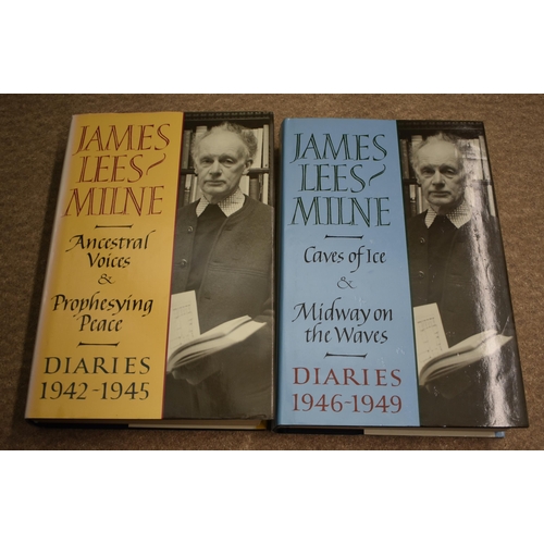 305 - [James LEES-MILNE], 10 volumes of the Diaries and 7 other volumes by or about him (17)