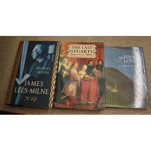 305 - [James LEES-MILNE], 10 volumes of the Diaries and 7 other volumes by or about him (17)