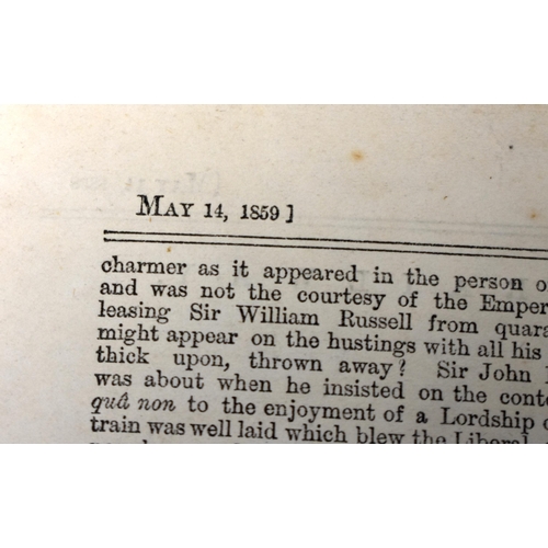 315 - Hayling Island / Southampton Bridge, folio printed Act Sess 1823, 66pp + 2, docket title, small quan... 