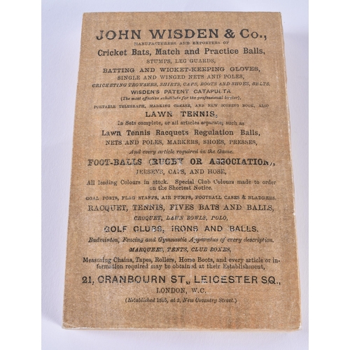 319 - Cricketers Almanack, John Wisden, 1887.