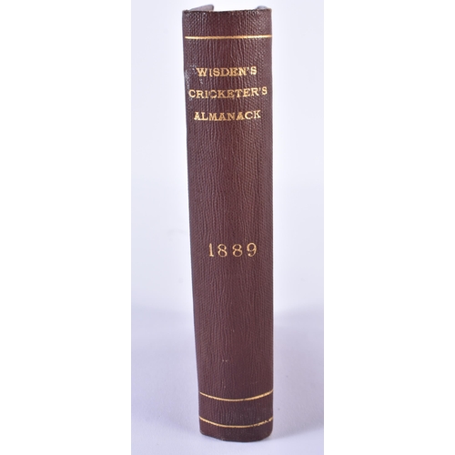 320 - Cricketers Almanack, John Wisden, 1889.