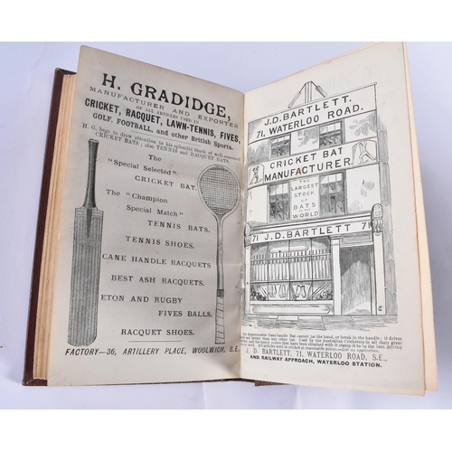 320 - Cricketers Almanack, John Wisden, 1889.