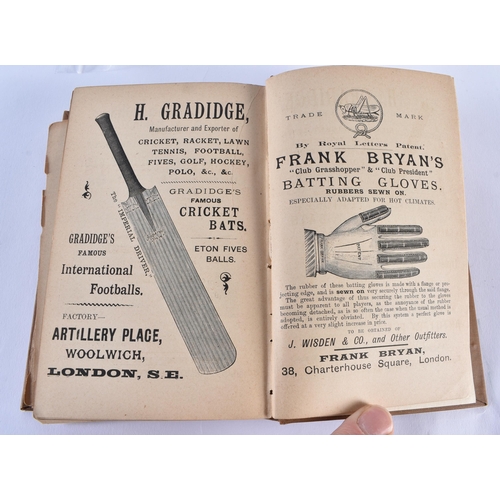 325 - Cricketers Almanack, John Wisden, 1895.