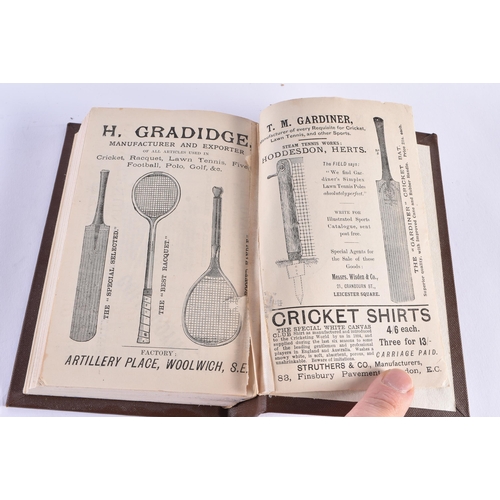 326 - Cricketers Almanack, John Wisden, 1891.