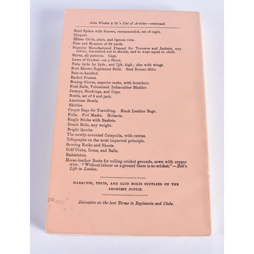 330 - Cricketers Almanack, John Wisden, 1874.