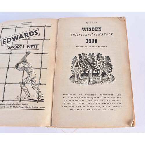 340 - Cricketers Almanack, John Wisden, 1948.