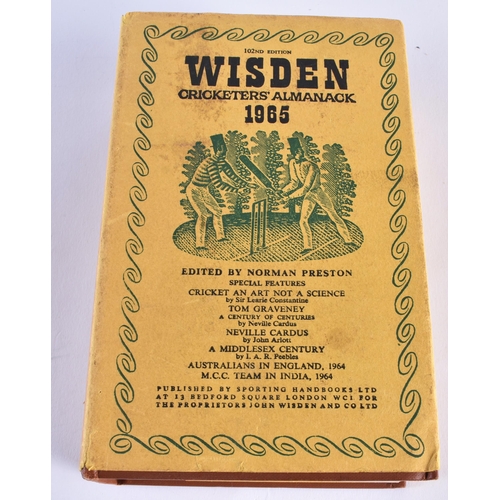 342 - Cricketers Almanack, John Wisden, 1950s to 1970s (qty)