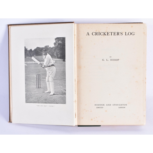 347 - A cricketers Log Gilbert Jessop, together with The Cricketer Annual 1924-1925. (2)