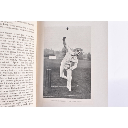 347 - A cricketers Log Gilbert Jessop, together with The Cricketer Annual 1924-1925. (2)