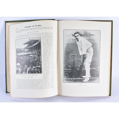 348 - Cricket of today Percy Cross Standing 2 Volumes.