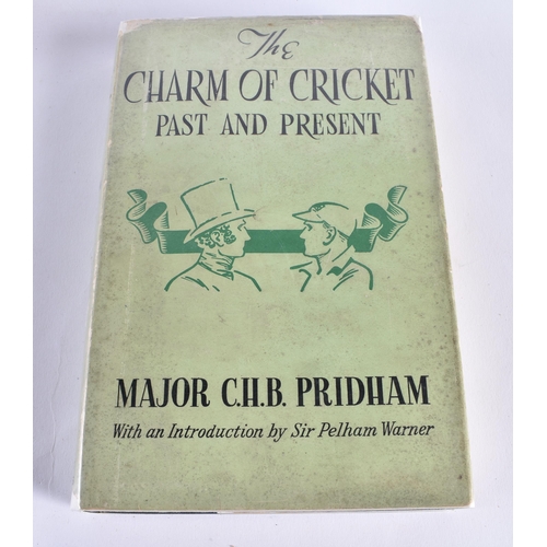 354 - Cricket Interest, Charm of cricket past and present, Cricket in many climes by Warner etc. (4)