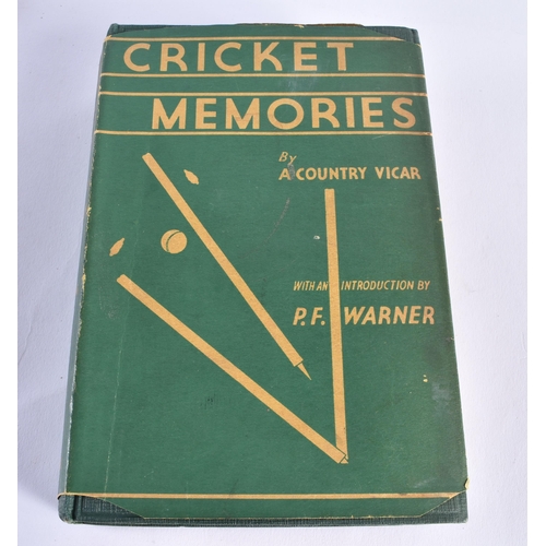 354 - Cricket Interest, Charm of cricket past and present, Cricket in many climes by Warner etc. (4)