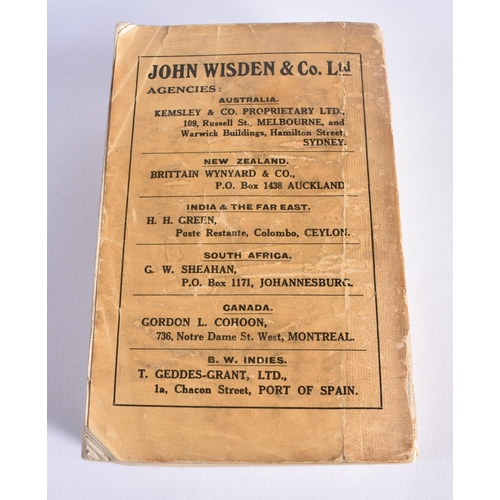 397 - Cricketers Almanack, John Wisden, 1933.