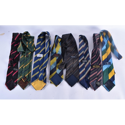 409 - Cricketing interest, 8 x silk & other ties. (8)