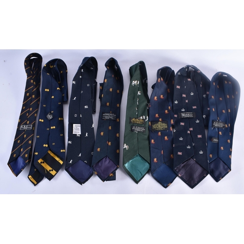 410 - Cricketing interest, 8 x silk & other ties. (8)