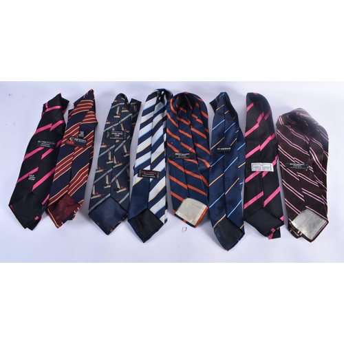 419 - Cricketing interest, 8 x silk & other ties. (8)