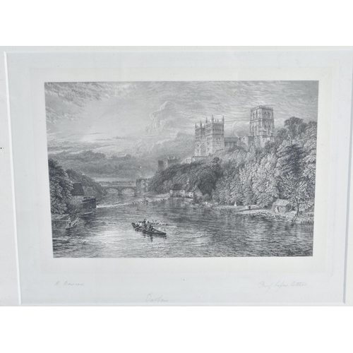 443 - AN 18TH CENTURY ENGRAVING OF GUILDFORD etc. (qty)