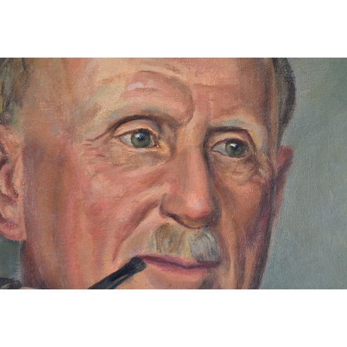 449 - Miles Sharp Miles Balmford Sharp (18971973) Oil on canvas, Portrait of BBC employee Stuart Lippard.... 