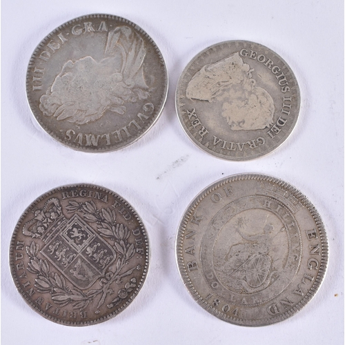 467 - A GOOD PRIVATE COLLECTION OF COINS including Duke of Argyle and Sir. Robert Walpole Medal, other ear... 