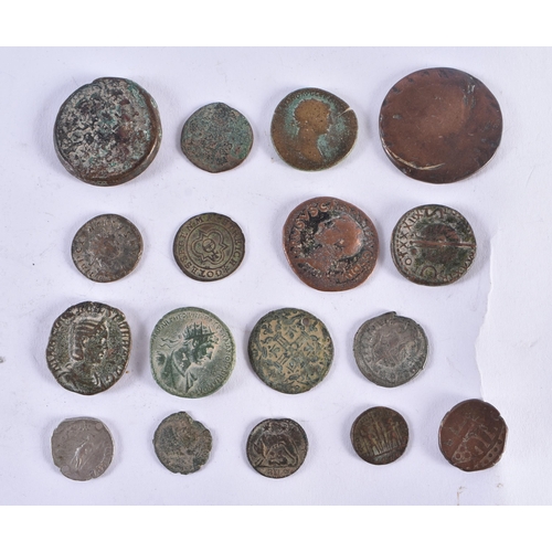 467 - A GOOD PRIVATE COLLECTION OF COINS including Duke of Argyle and Sir. Robert Walpole Medal, other ear... 