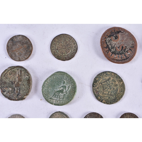 467 - A GOOD PRIVATE COLLECTION OF COINS including Duke of Argyle and Sir. Robert Walpole Medal, other ear... 