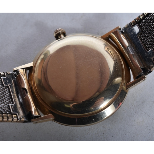 574 - Mens Vintage Gruen Precision Masonic 14K Gold Watch. Movement - Hand-Wind. WORKING - Running. Case D... 