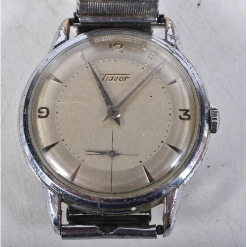 609 - Mens Vintage Tissot Watch. Movement - Hand-Wind . WORKING - Running. Case Diameter (Inc Crown) - 34m... 