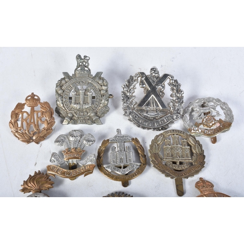 687 - Ten Assorted Military Cap Badges (10)