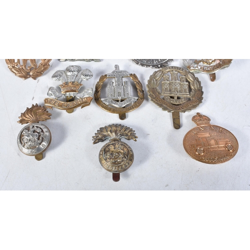 687 - Ten Assorted Military Cap Badges (10)