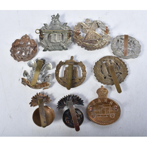 687 - Ten Assorted Military Cap Badges (10)