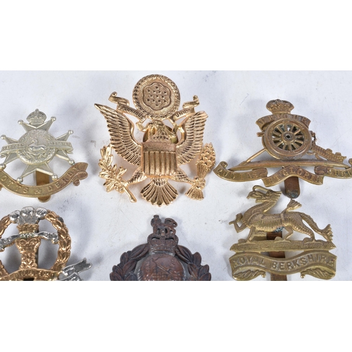 688 - Ten Assorted Military Cap Badges (10)