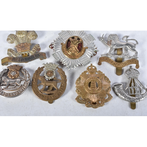 689 - Ten Assorted Military Cap Badges (10)