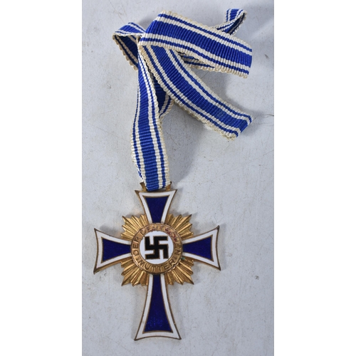 691 - The Cross of Honour of the German Mother (Ehrenkreuz der Deutschen Mutter) was introduced by the Naz... 