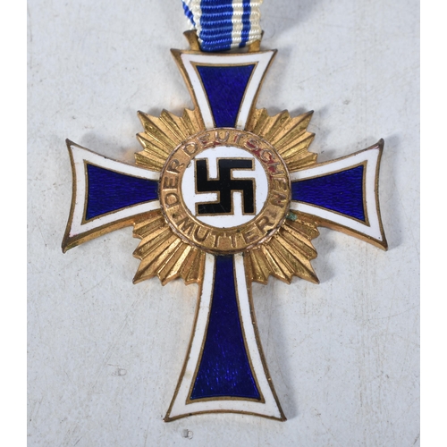 691 - The Cross of Honour of the German Mother (Ehrenkreuz der Deutschen Mutter) was introduced by the Naz... 