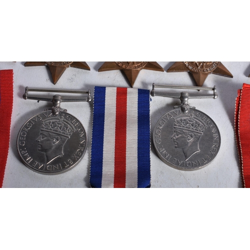 692 - Ten Un-Inscribed World War II Medals (4 x War Medals, 3 x |France & Germany Star, 3 x 1939-1945 Star... 