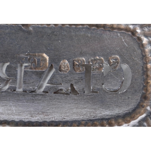 710 - Two Georgian Silver Decanter Labels Hallmarked London 1825 together with 3 others, total weight 67.6... 