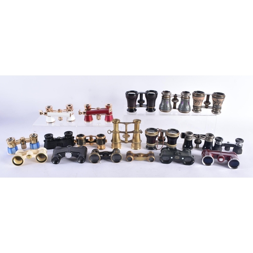 1100 - A COLLECTION OF OPERA GLASSES. (qty)