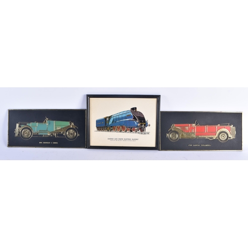 1319 - A COLLECTION OF RAILWAY COLOURED LOCOMOTIVE PRINTS. 24 cm x 16 cm. (qty)