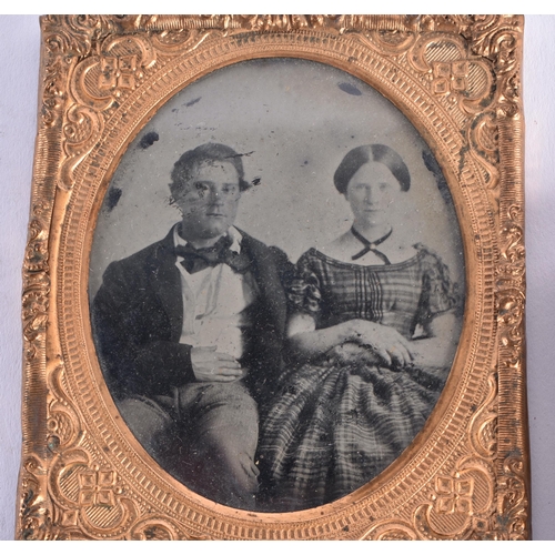 1413 - A GOOD COLLECTION OF EARLY DAGUERREOTYPES some possibly of deceased subjects. Largest image 9.5 cm x... 