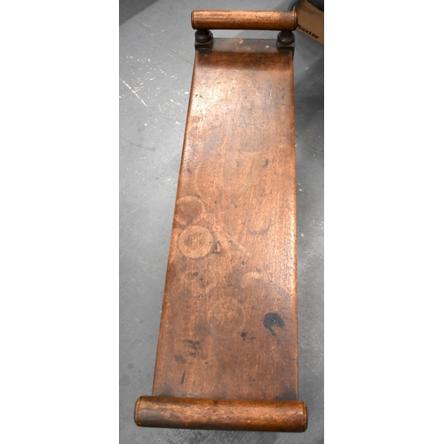 1440 - A REGENCY CARVED MAHOGANY WINDOW SEAT. 54.5 cm x 107 cm x 30 cm.