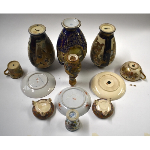 896 - JAPANESE SATSUMA WARES etc. (qty)