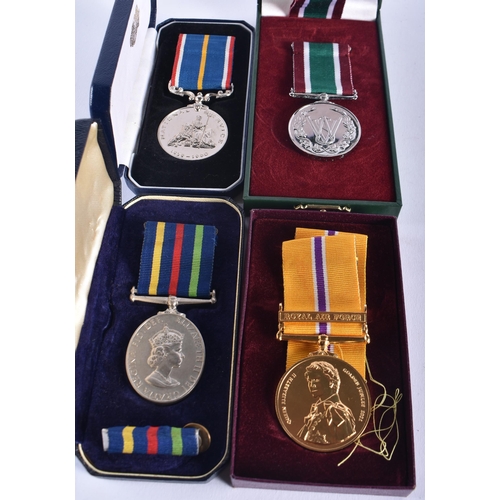 954 - Boxed Medals Inc Womens Vol Service, Civil Defence, Long Service etc. (4)