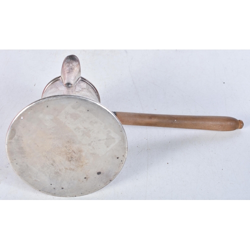 969 - .800 continental silver hot chocolate pourer. 166 grams overall. 22.5 cm x 10 cm.