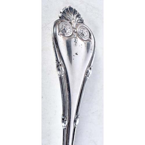 977 - american .925 sterling silver ornate LADLE. 145 grams. 36 cm long.