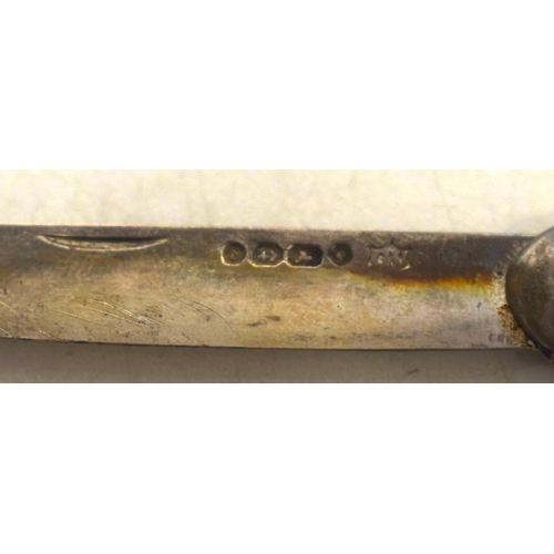 508 - LADIES FIELD 1902 ANNUAL together with a silver bladed fruit knife & a silver propelling pencil. (3)