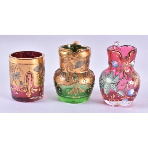 226 - ASSORTED BOHEMIAN GLASS etc. (qty)